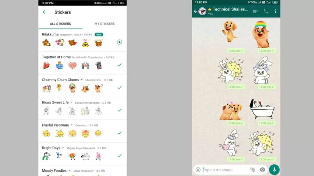 Whatsapp Animated Stickers