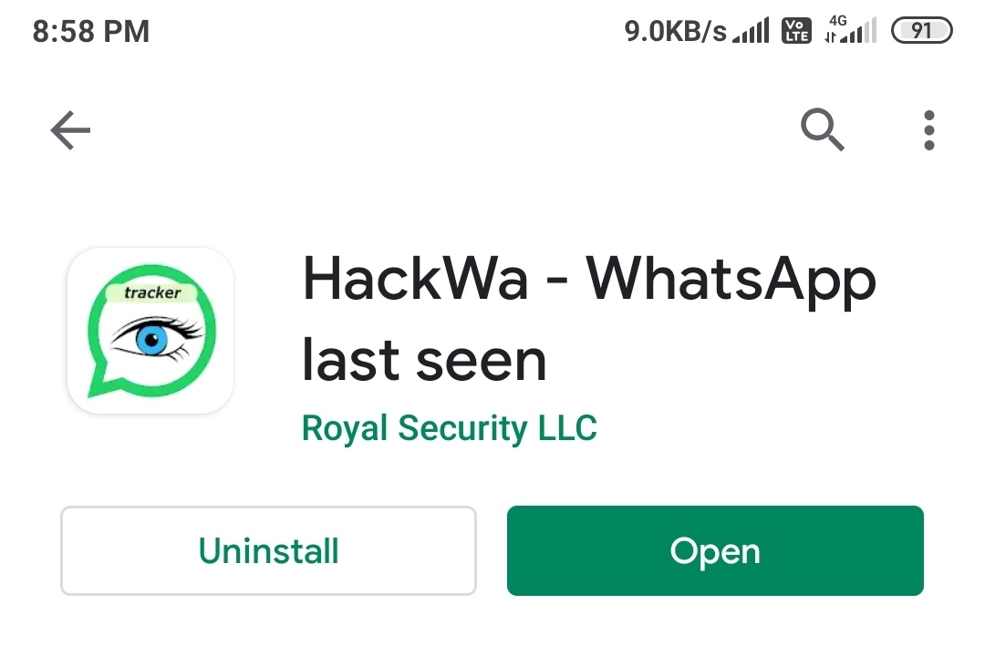HackWa - WhatsApp Last Seen