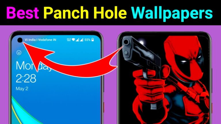 Best Punch Hole Wallpapers for Any Android Mobiles - Punch Hole Wallpapers in 2022